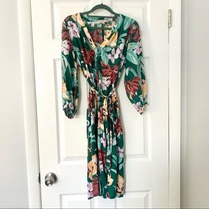 Loft | Floral Shirt Dress